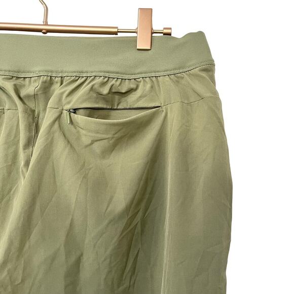 Tommy Bahama Golf Active Lightweight Crop Pants Size L Green Ankle Zip NEW - Picture 5 of 8